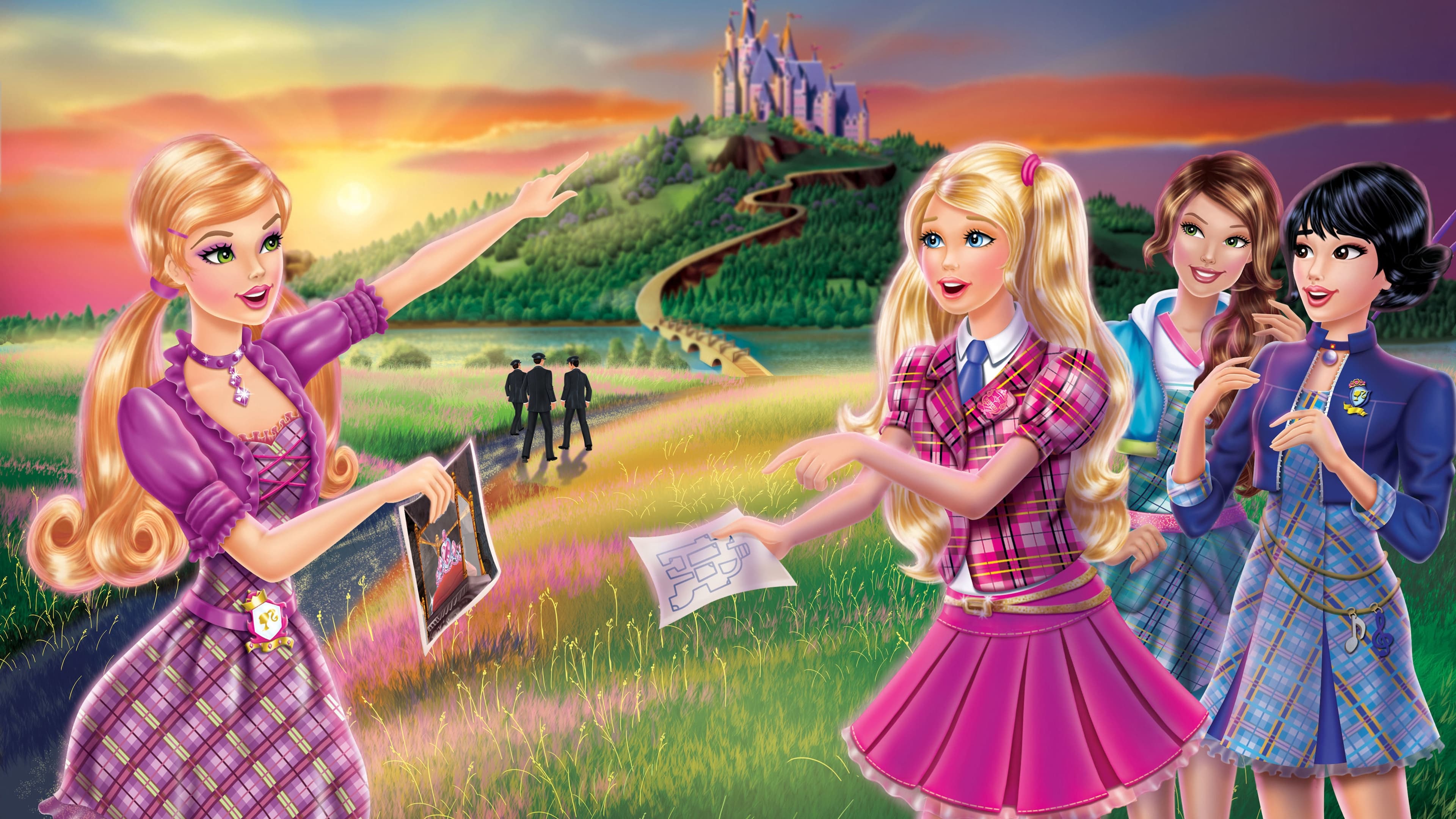 Barbie: Princess Charm School Poster