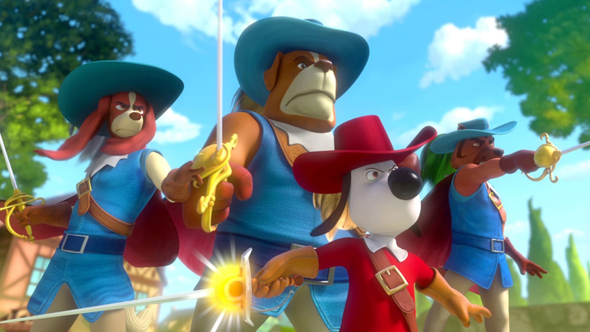 Dogtanian and the Three Muskehounds Poster