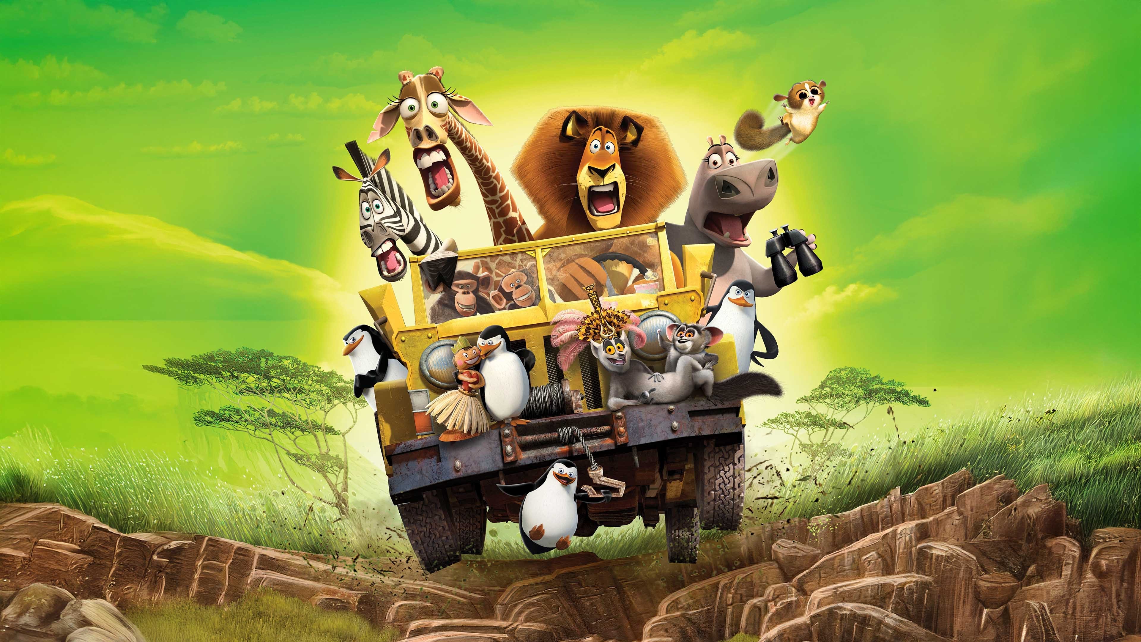 Madagascar: Escape 2 Africa Poster