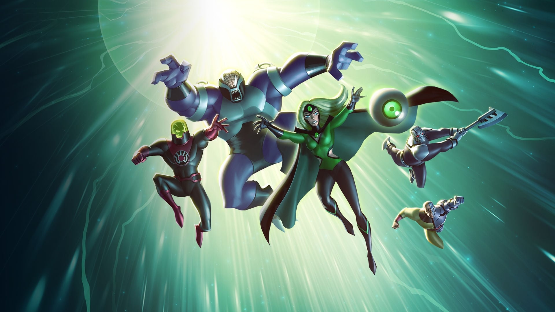 Justice League vs the Fatal Five Poster
