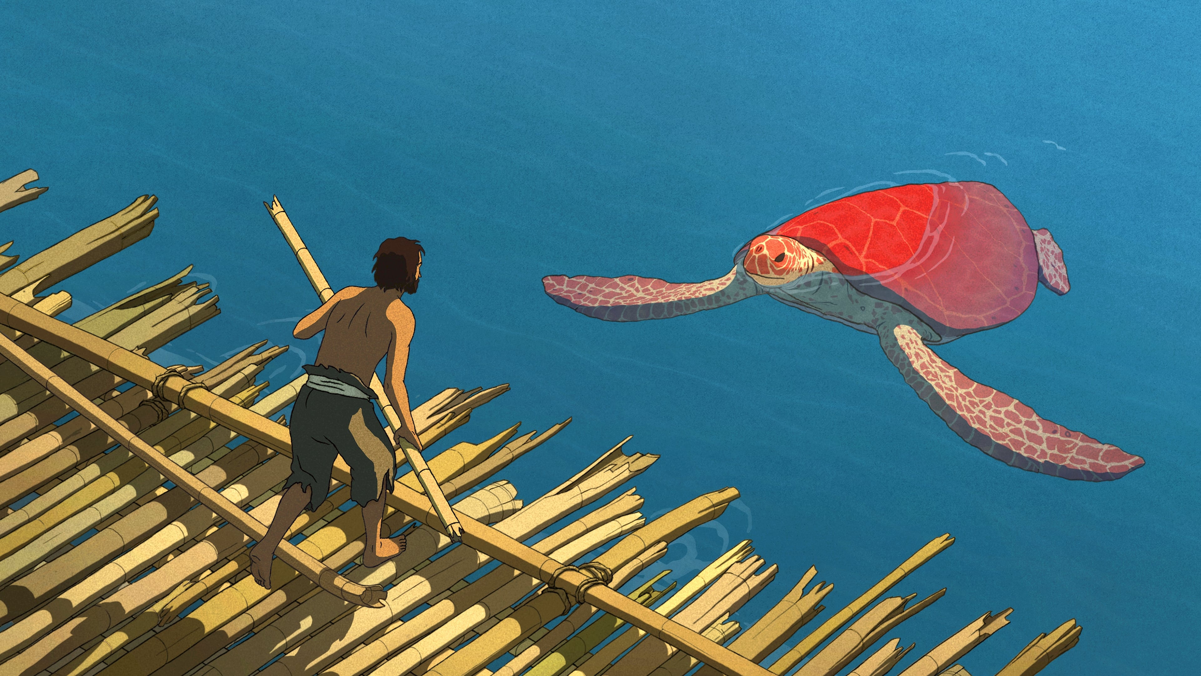 The Red Turtle Poster