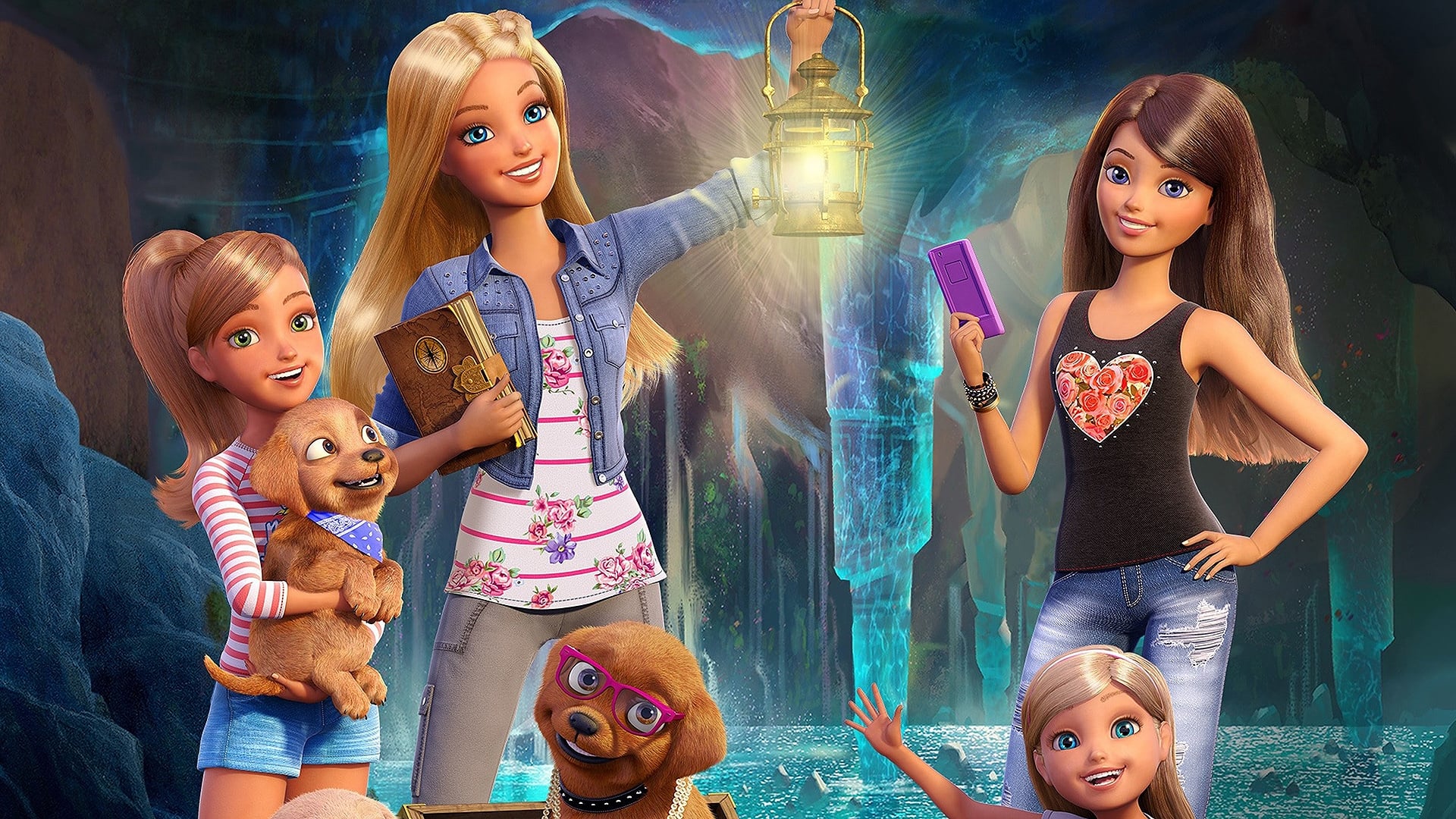 Barbie & Her Sisters in the Great Puppy Adventure Poster