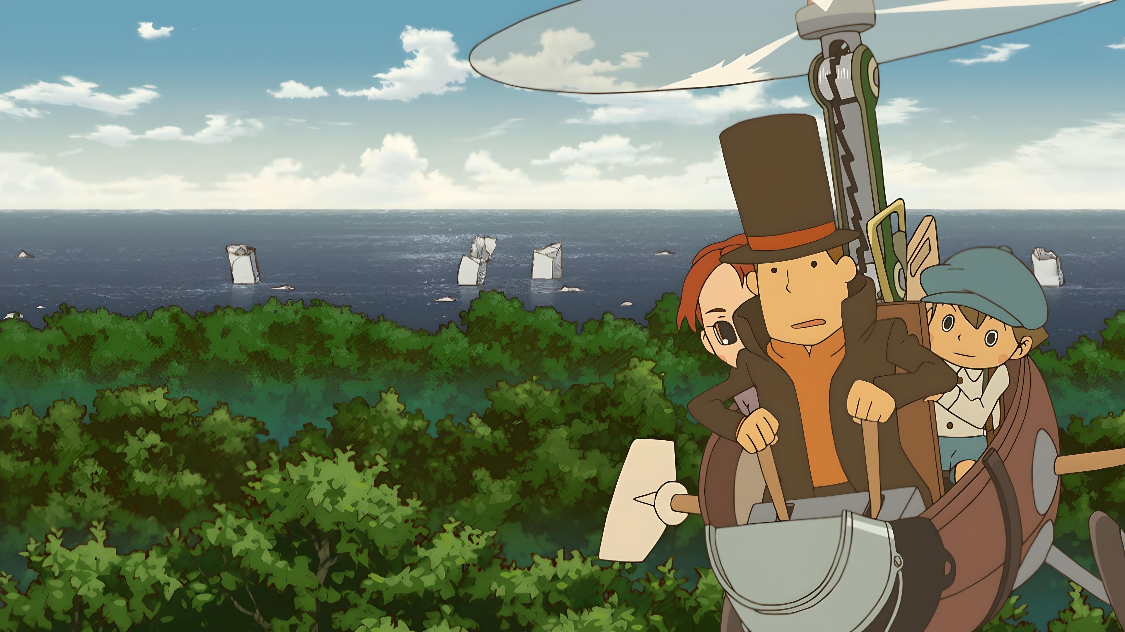 Professor Layton and the Eternal Diva Poster