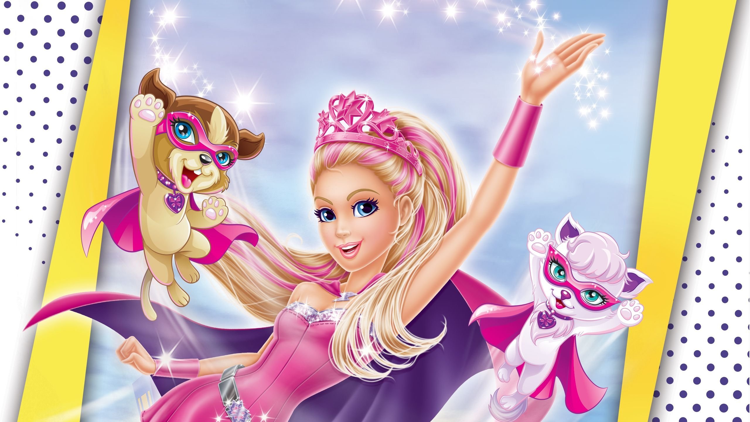 Barbie in Princess Power Poster