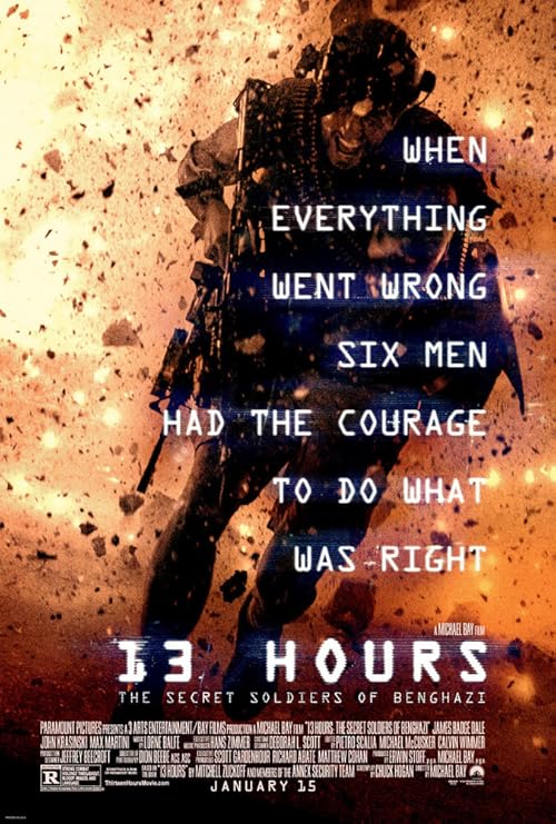 13 Hours: The Secret Soldiers of Benghazi movie poster