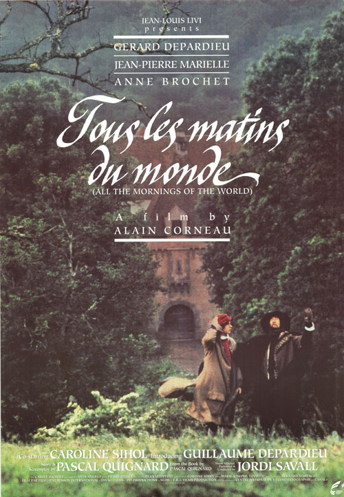Tous les matins du monde movie poster
