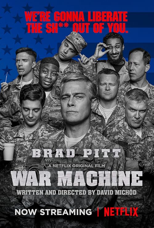 War Machine movie poster