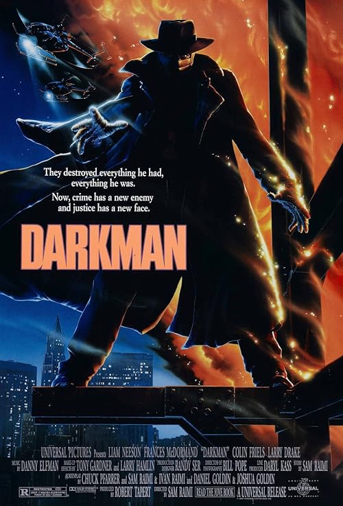 Darkman movie poster