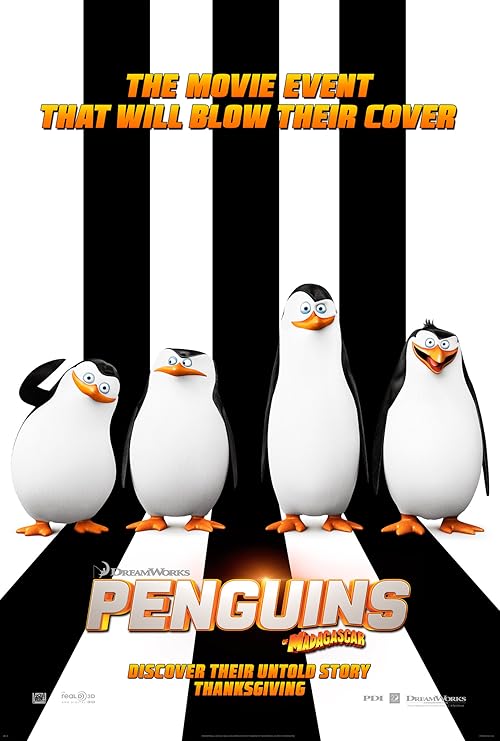 Penguins of Madagascar movie poster