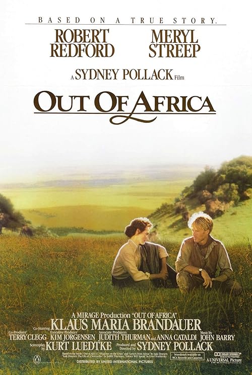Out of Africa movie poster