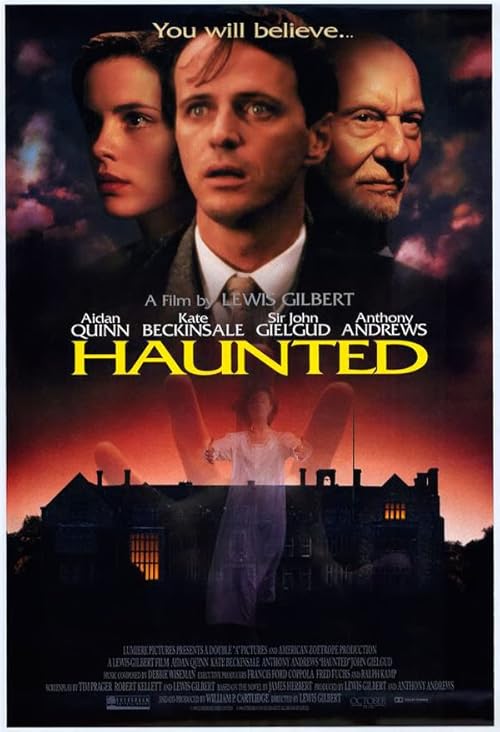 Haunted movie poster