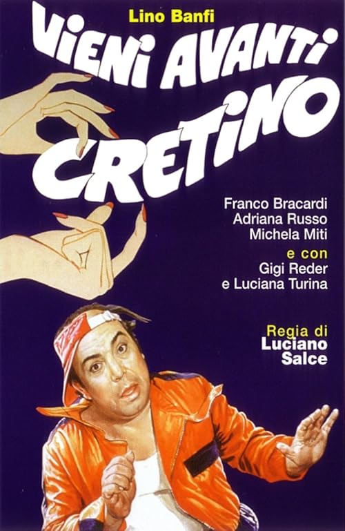 Vieni avanti cretino movie poster