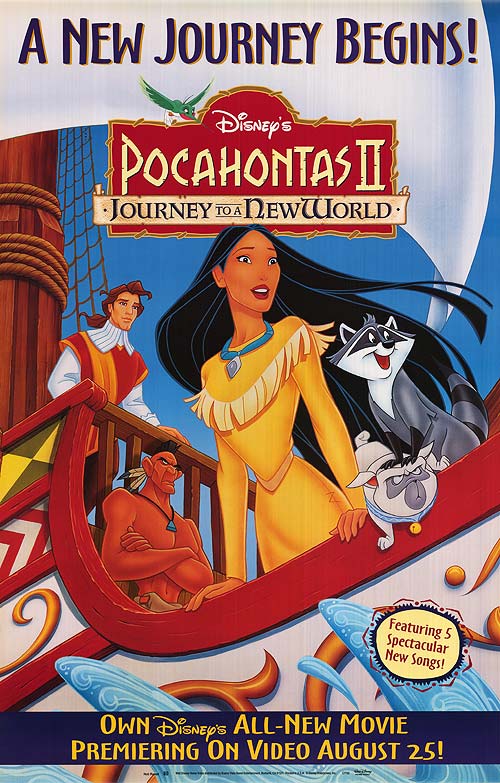 Pocahontas 2: Journey to a New World movie poster