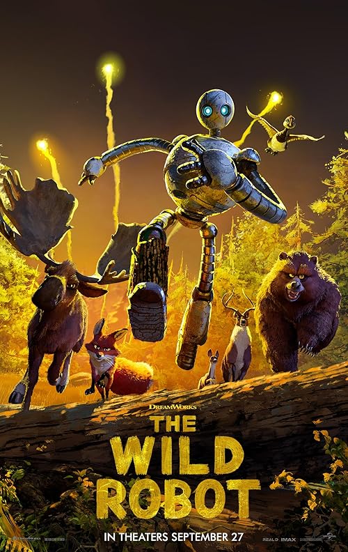 The Wild Robot movie poster