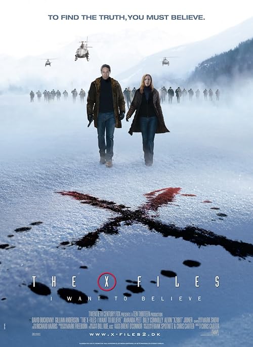 The X Files: I Want to Believe movie poster