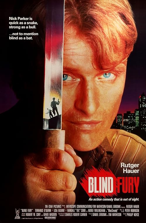 Blind Fury movie poster