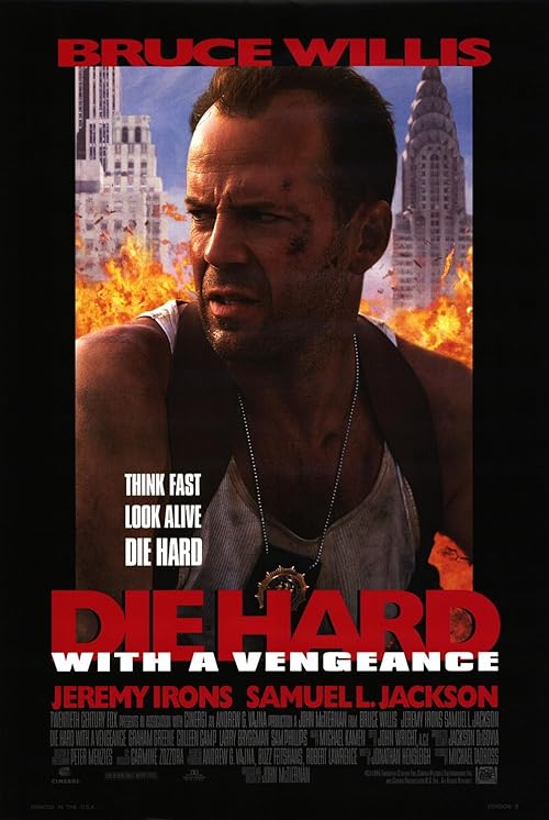 Die Hard with a Vengeance movie poster