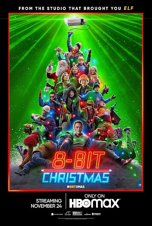8-Bit Christmas movie poster