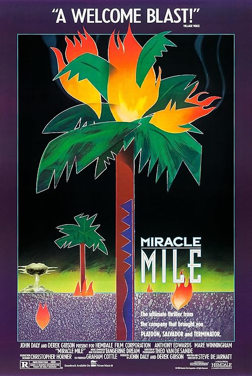 Miracle Mile movie poster
