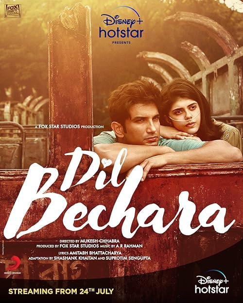 Dil Bechara movie poster