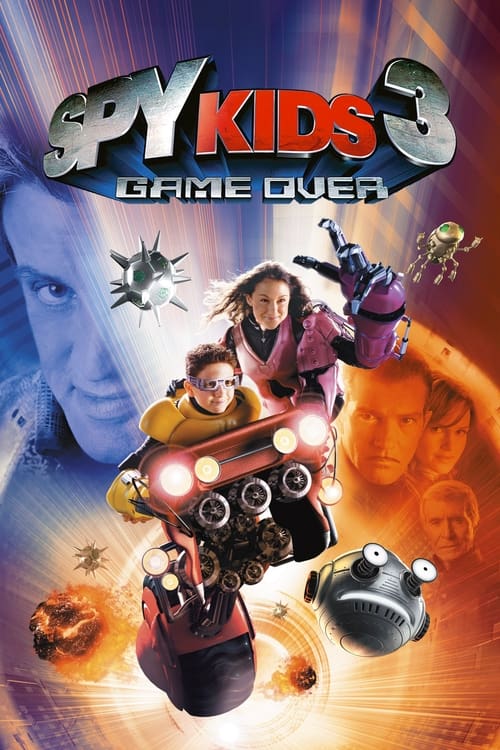 Spy Kids 3-D: Game Over movie poster