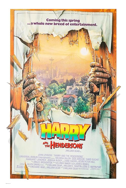 Harry and the Hendersons movie poster