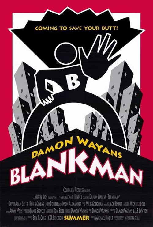 Blankman movie poster