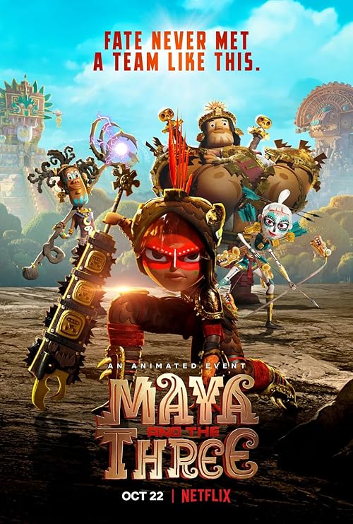 Maya and the Three movie poster