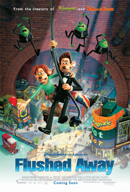 Flushed Away movie poster
