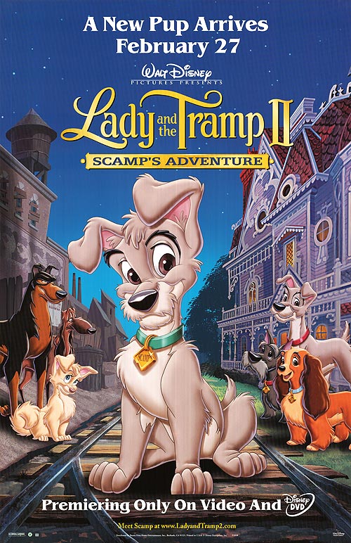 Lady and the Tramp 2: Scamp's Adventure movie poster