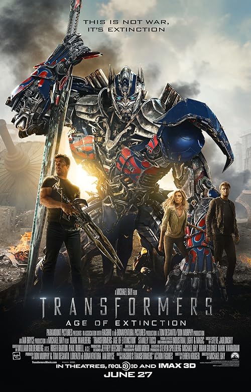 Transformers: Age of Extinction movie poster