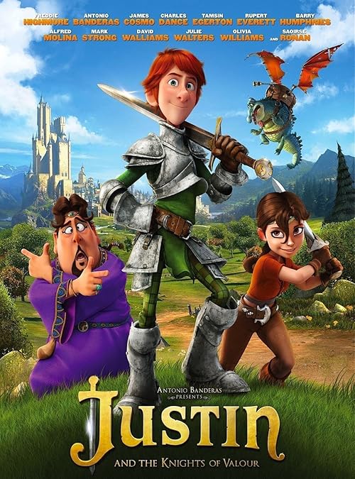 Justin and the Knights of Valour movie poster