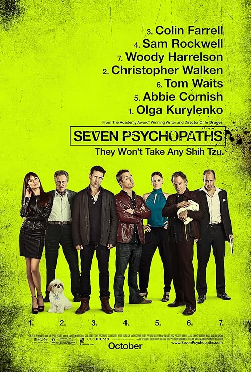 Seven Psychopaths movie poster