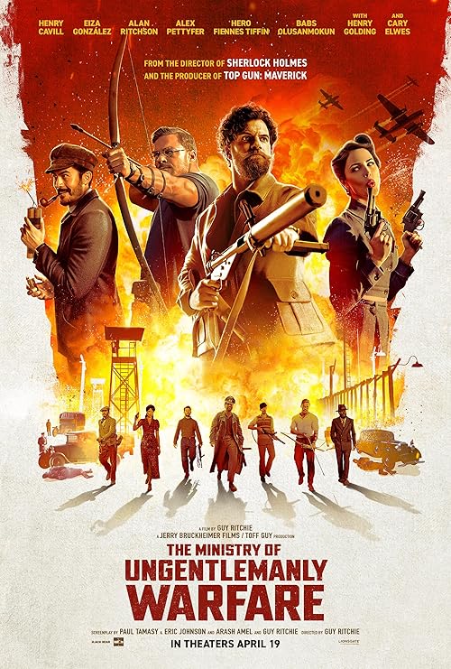 The Ministry of Ungentlemanly Warfare movie poster