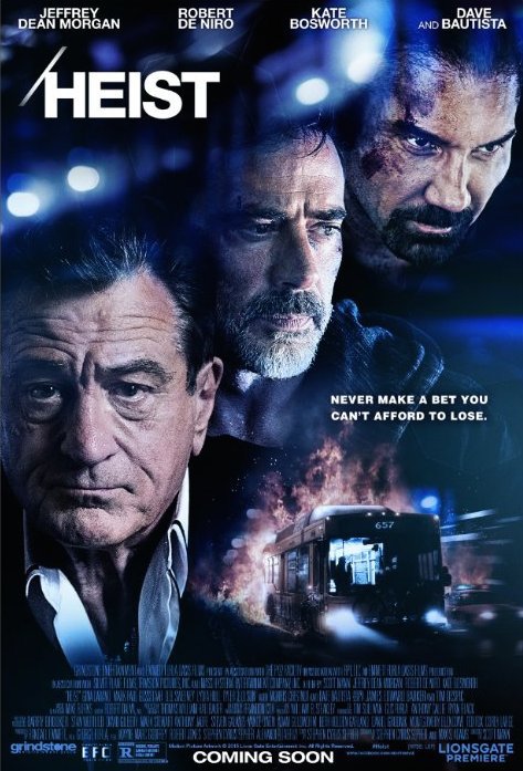 Heist movie poster