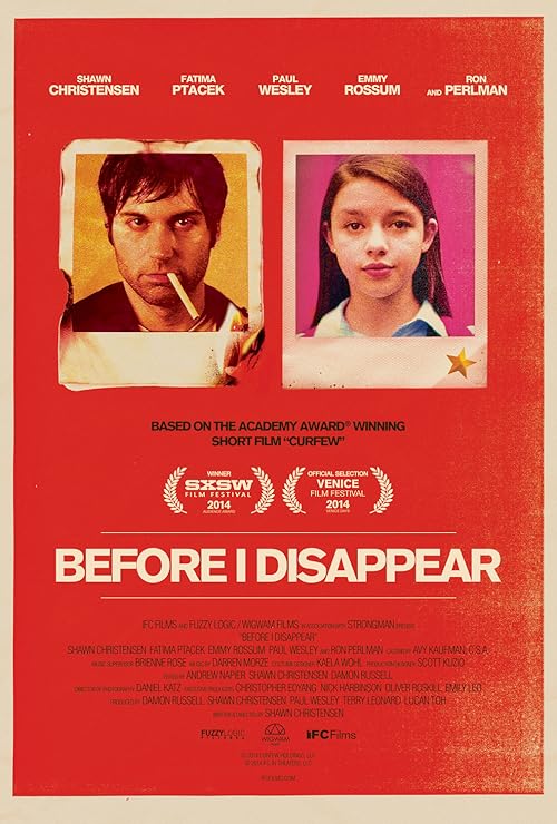 Before I Disappear movie poster