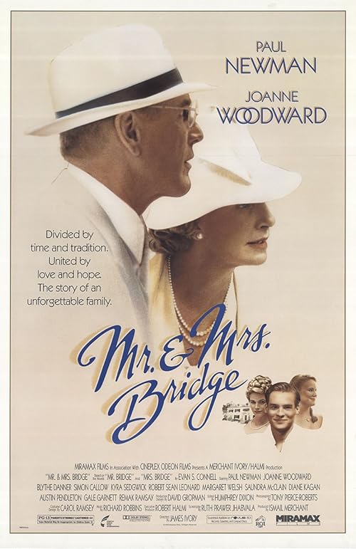 Mr. & Mrs. Bridge movie poster