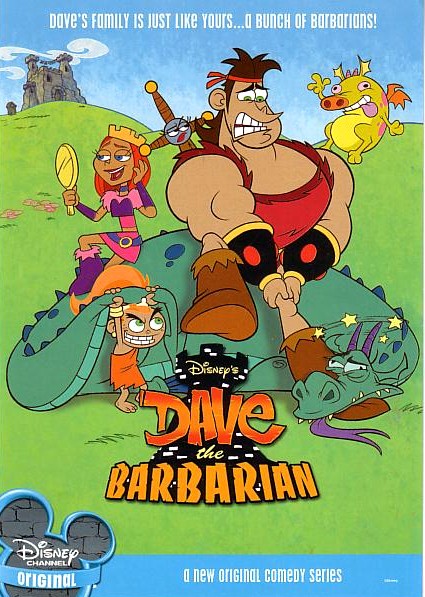 Dave the Barbarian movie poster
