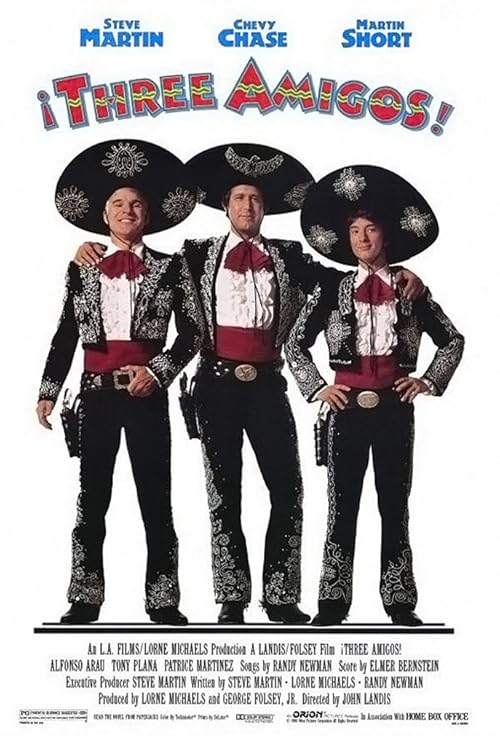 Three Amigos! movie poster