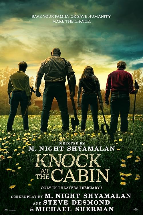 Knock at the Cabin movie poster