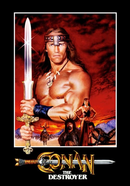 Conan the Destroyer movie poster