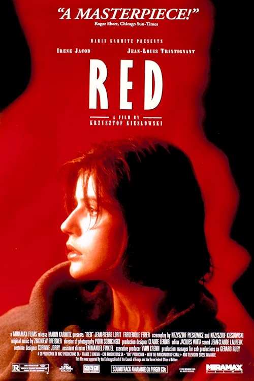 Three Colors: Red movie poster