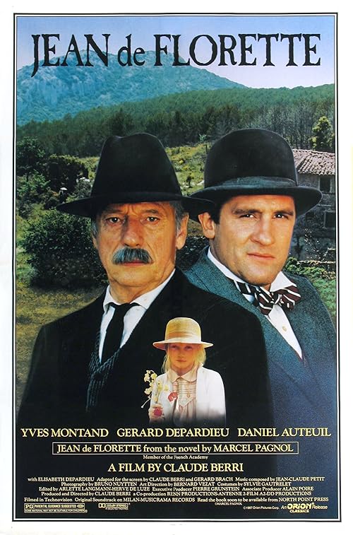 Jean de Florette movie poster