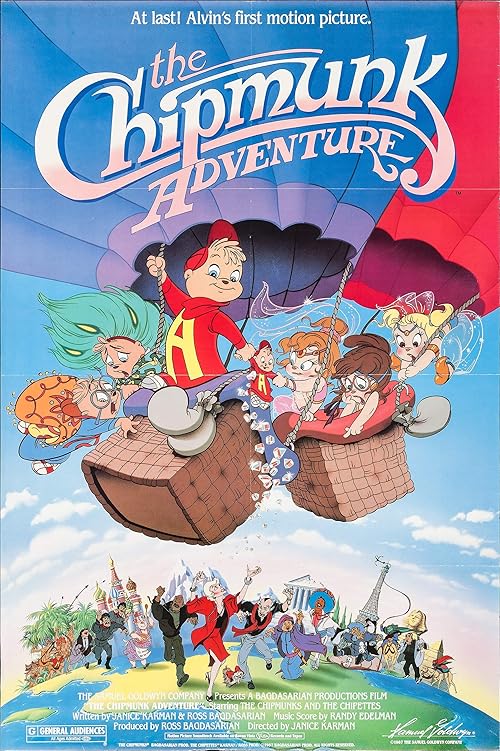The Chipmunk Adventure movie poster