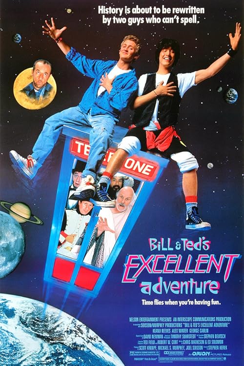 Bill & Ted's Excellent Adventure movie poster
