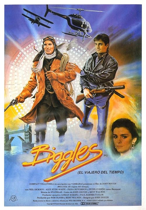 Biggles: Adventures in Time movie poster