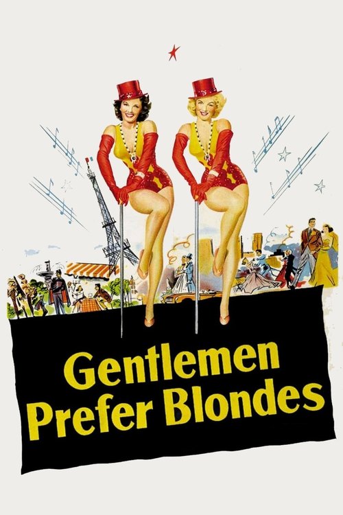 Gentlemen Prefer Blondes movie poster