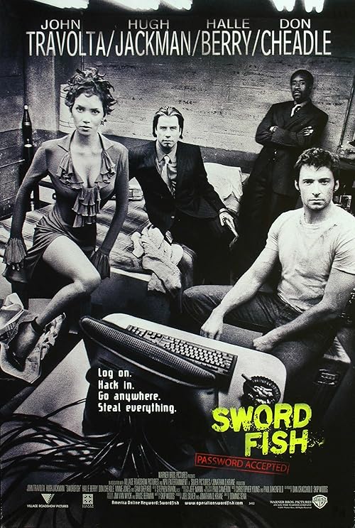 Swordfish movie poster