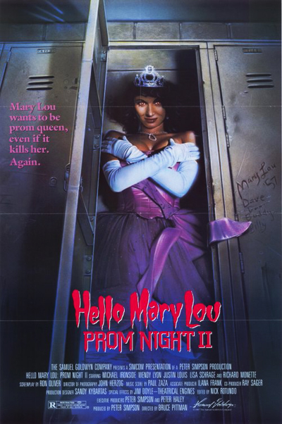 Hello Mary Lou: Prom Night II movie poster