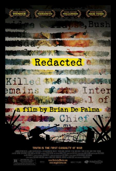 Redacted movie poster